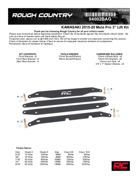 Installation Manual